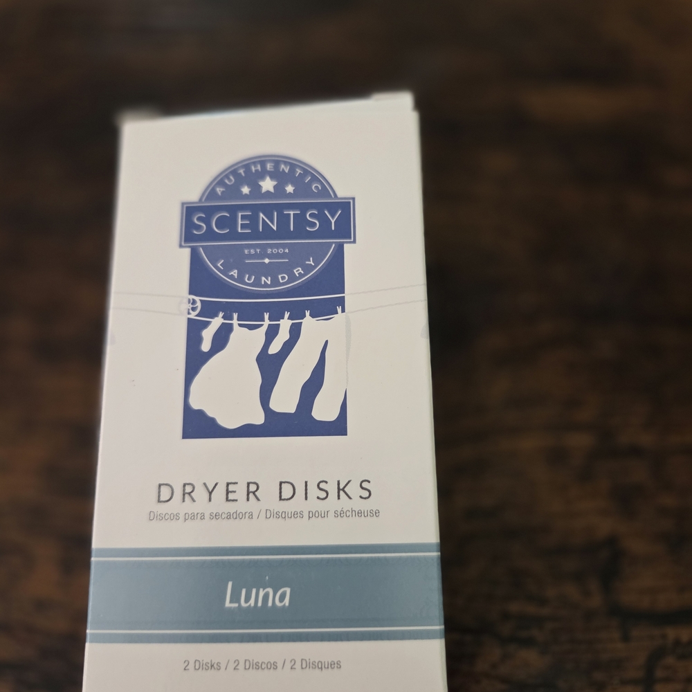 Scentsy Luna Dryer Disks - Blue and White